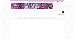Desktop Screenshot of elementalhealingshop.com